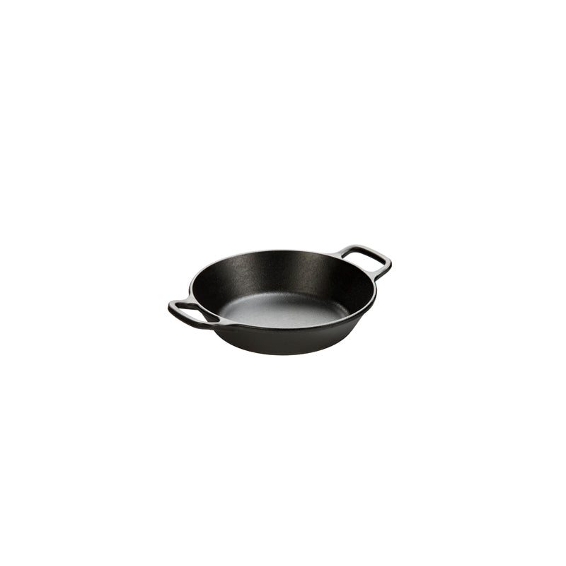 LODGE CAST IRON DUAL HANDLE PAN 8"