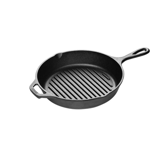 LODGE CAST IRON GRILL PAN 10.25"