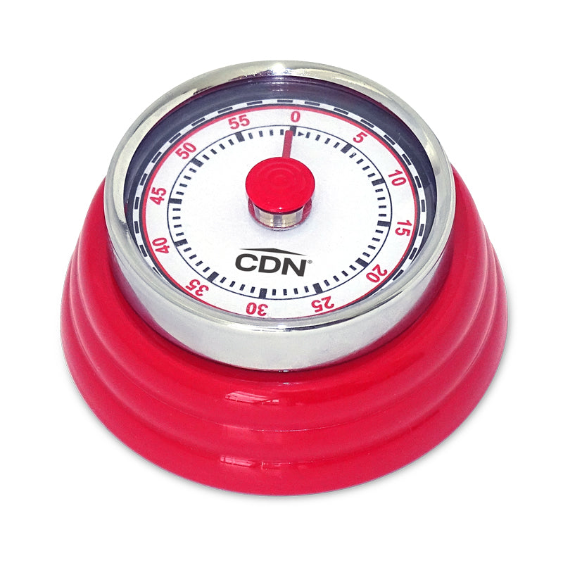 COMPACT MECHANICAL TIMER RED