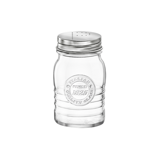 CLEAR JAR PEPPER SHAKER