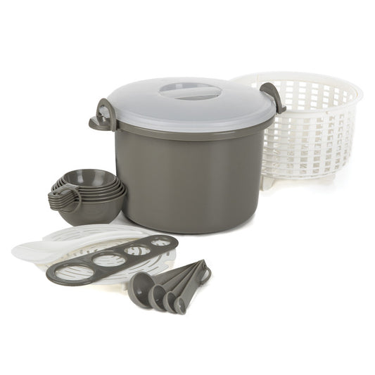 MICROWAVE RICE AND PASTA COOKER SET