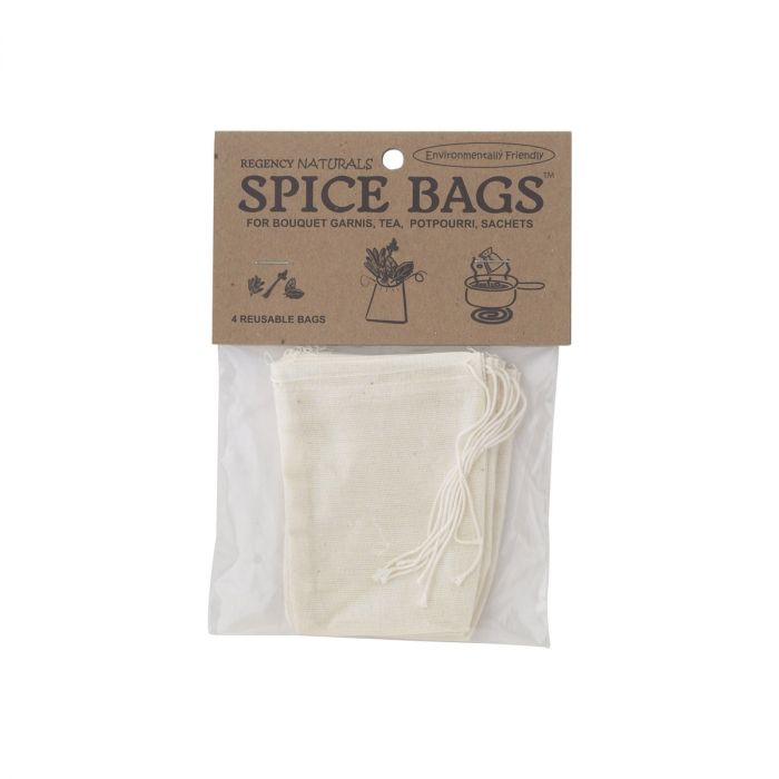 REUSABLE SPICE BAGS SET/4