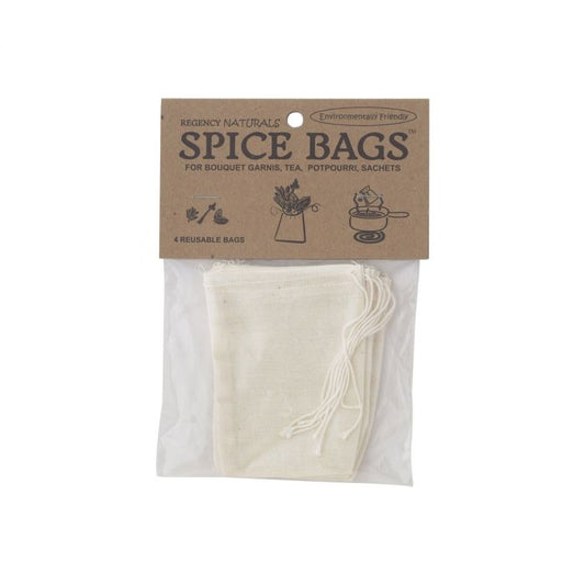 REUSABLE SPICE BAGS SET/4