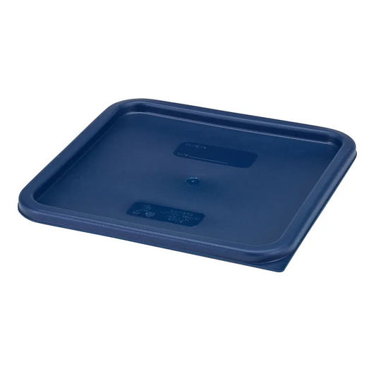 CAMBRO SQ LID 12/18/22 QT BLU