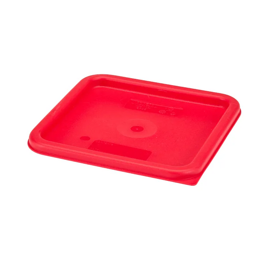 CAMBRO SQ LID 6/8 QT RED