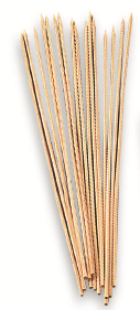 BAMBOO SKEWERS 12"