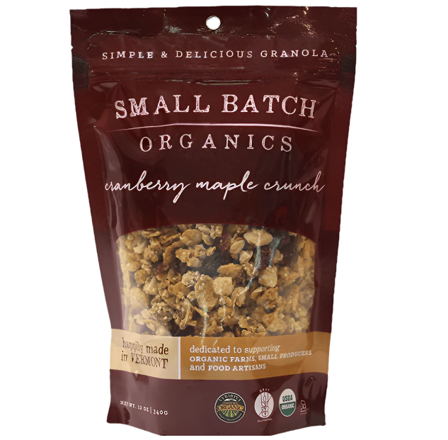 SMALL BATCH GRANOLA CRANBERRY MAPLE 12oz