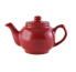 PRICE & KENSINGTON STONEWARE TEAPOT 2 CUP RED