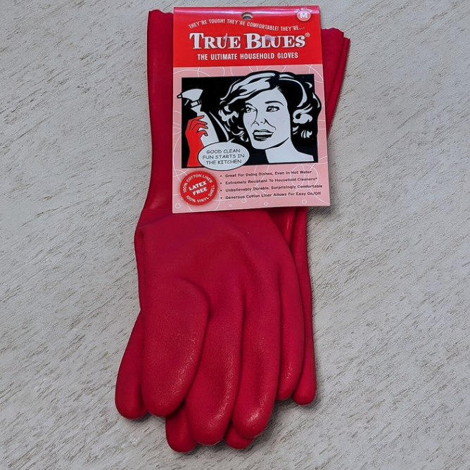 TRUE BLUES GLOVE SMALL RED