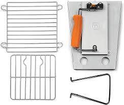 COLLAPSIBLE CAMPING GRILL &  CHIMNEY STARTER