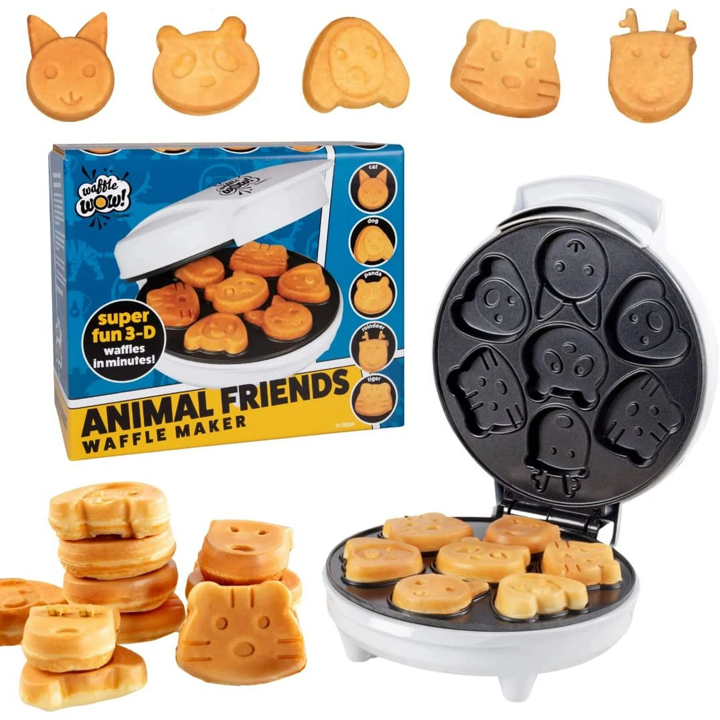 ANIMAL FRIENDS WAFFLE MAKER