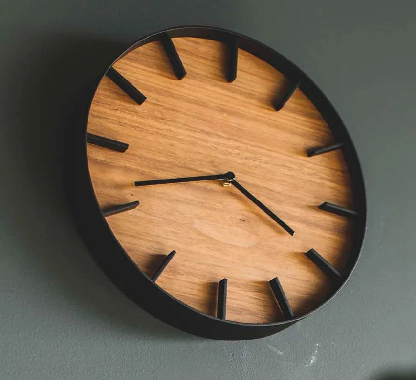 RIN WALL CLOCK BROWN