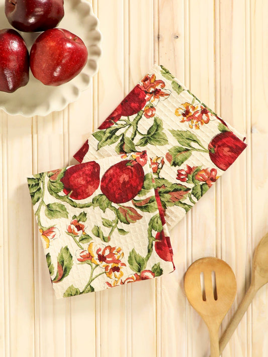 APRIL CORNELL ORCHARD TEA TOWEL 19"X 27"