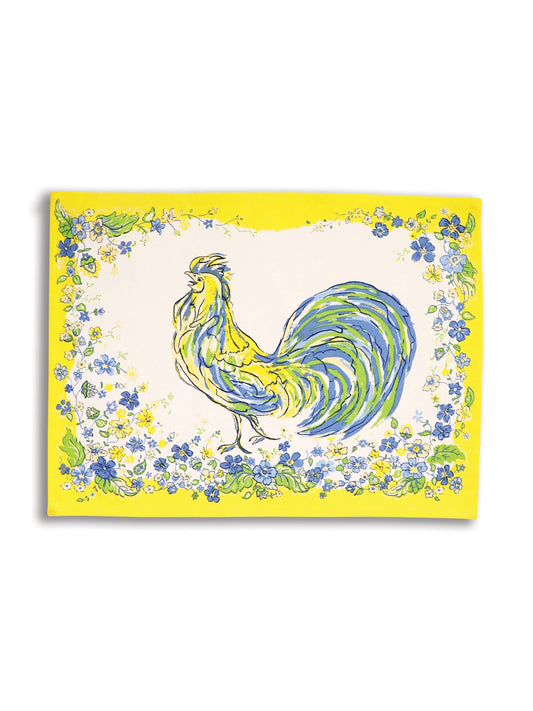 APRIL CORNELL PLACEMAT ROOSTER PROVENCE