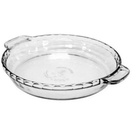 GLASS PIE PAN 9.5"