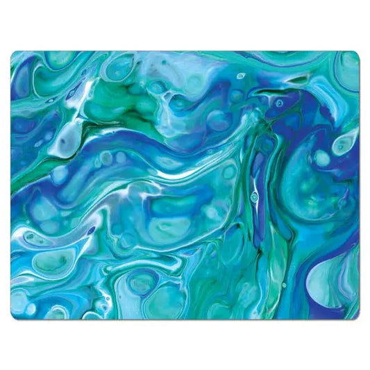 FLEXIBLE CUTTING BOARD MAT BLUE FLUIDITY