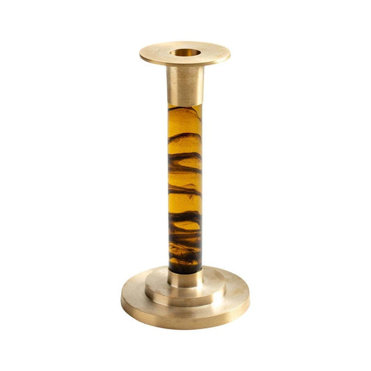 CANDLESTICK 7" TORTOISESHELL