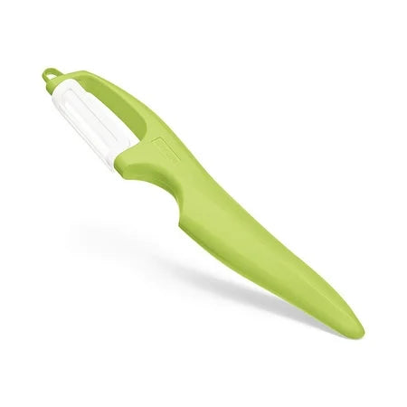 CERAMIC VERTICAL DOUBLE EDGE PEELER GREEN