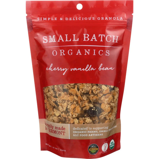 SMALL BATCH GRANOLA CHERRY VANILLA BEAN 12oz