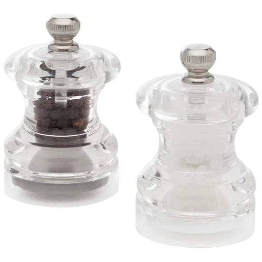 COLE & MASON BUTTON MILL SET CLEAR