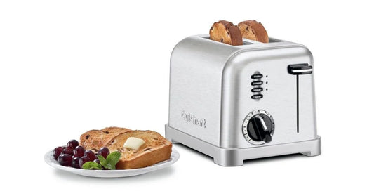 CUISINART CLASSIC METAL TOASTER 2 SLICE