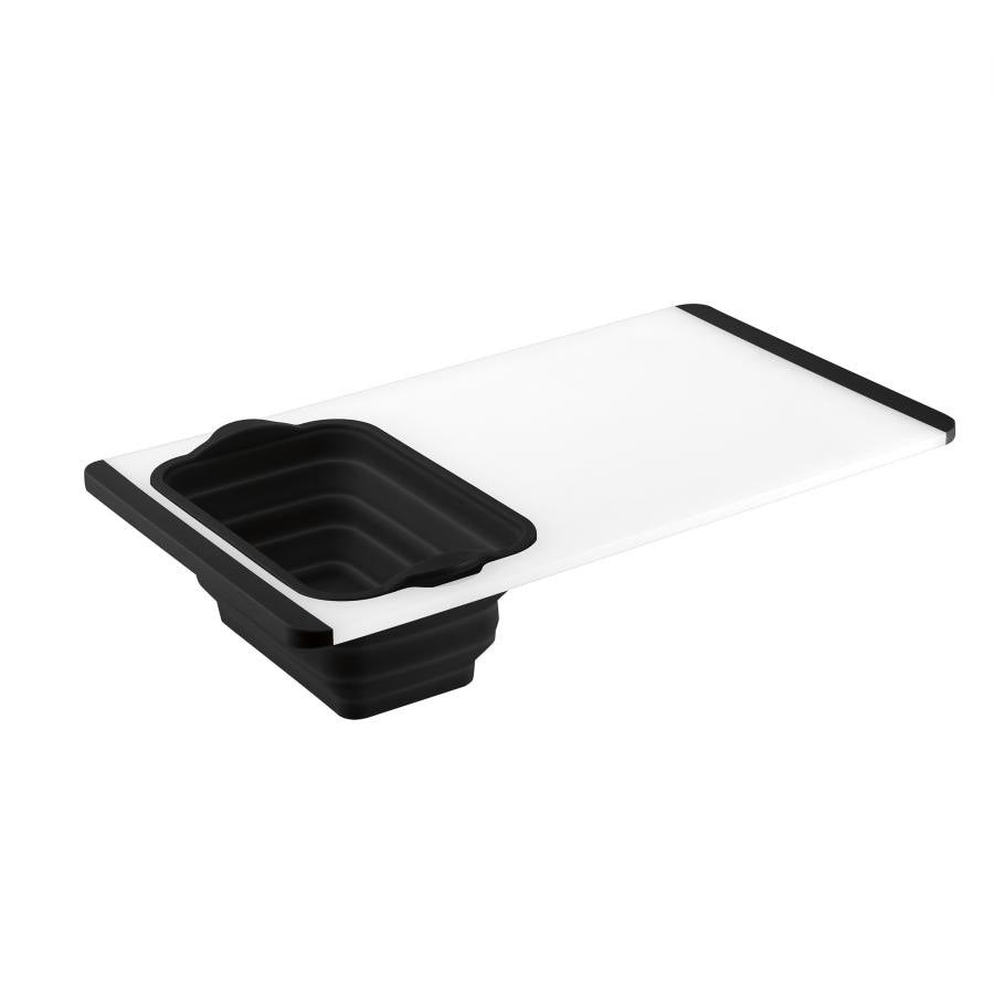 CUISINART CUTTING BOARD WITH COLANDER