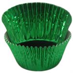 MINI FOIL BAKING CUPS GREEN