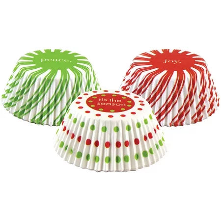 BAKING CUPS XMAS PINWHEEL