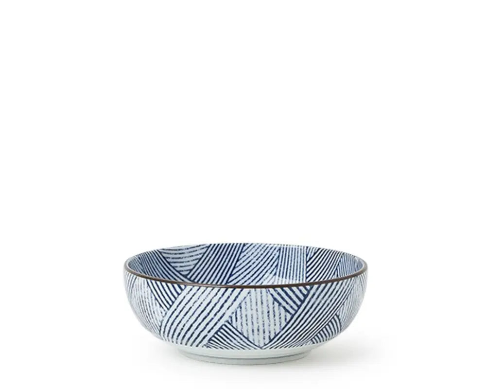 ASIAN BOWL AIZOME SHIMA 6"