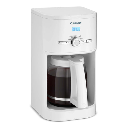 CUISINART PROGRAMMABLE COFFEE MAKER 12 CUP WHITE