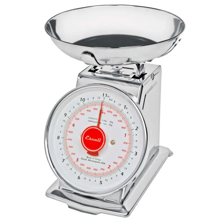 KITCHEN DIAL SCALE SS 11LB