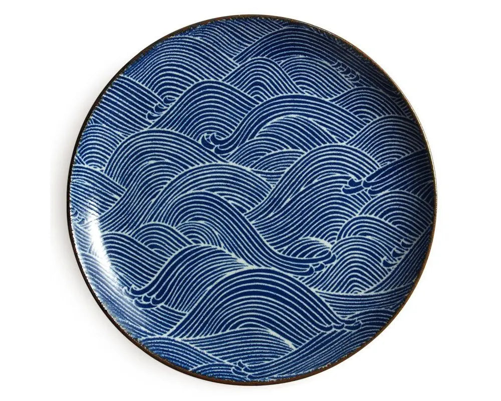 ASIAN PLATE  ARANAMI WAVE 10"