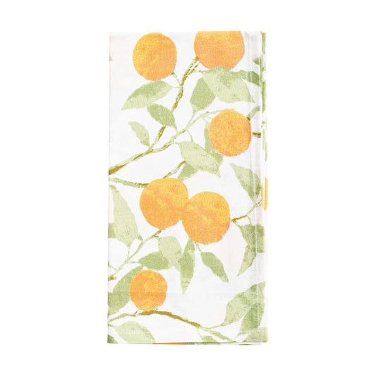 COTTON NAPKIN S/4 ORANGE GROVE