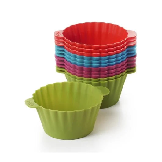 OXO BAKING CUPS SILICONE MULITCOLORED