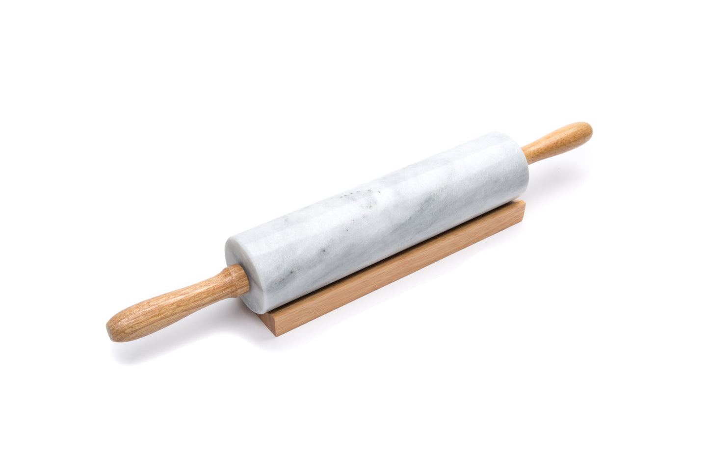 MARBLE ROLLING PIN W/BASE