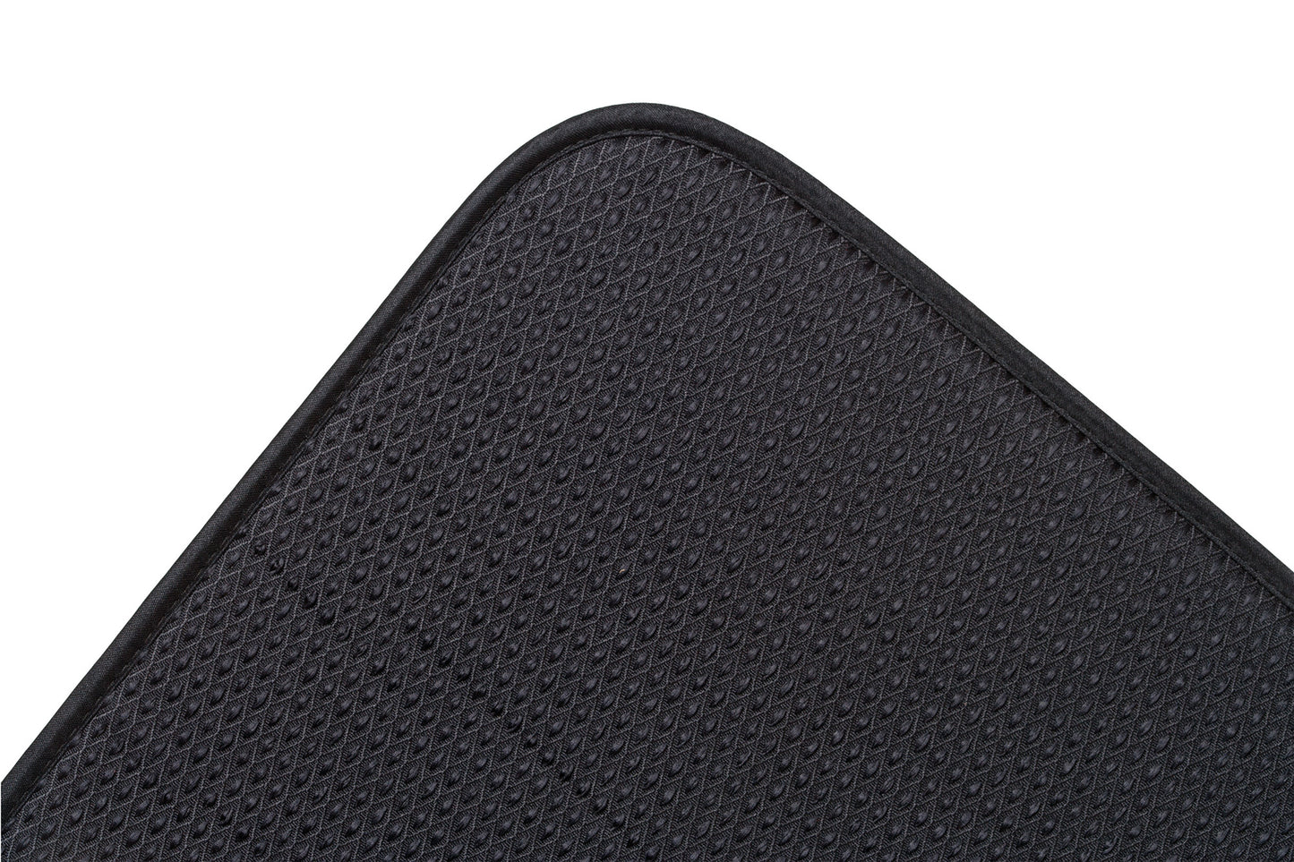 DISH DRYING MAT 16" X 18" BLK