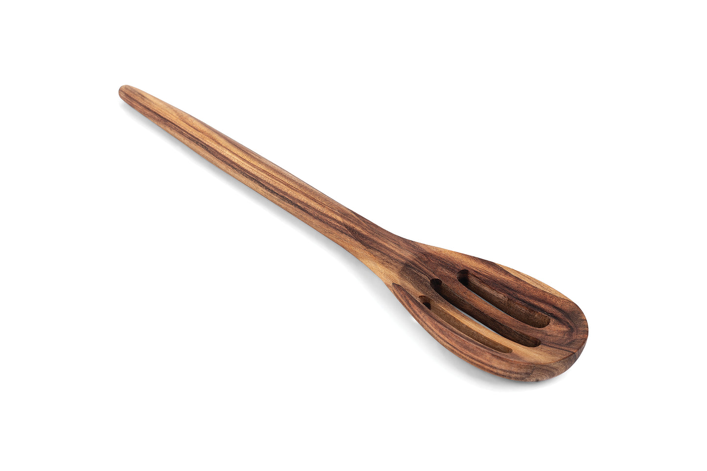 SLOTTED SPOON 12" ACACIA WOOD