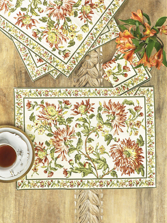 APRIL CORNELL PLACEMAT CHRISSY ECRU