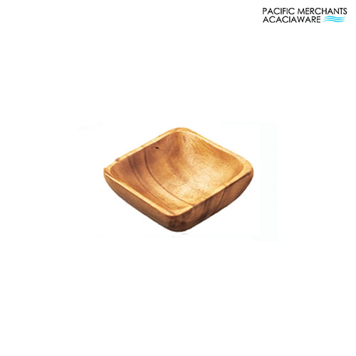 SQUARE DIPPING & NUT BOWL 3.5" X 3.5" X 1.5"