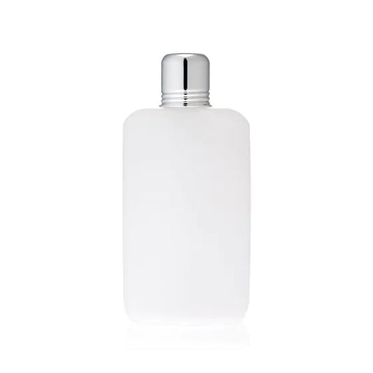 ROGUE PLASTIC FLASK 10 OZ WHT