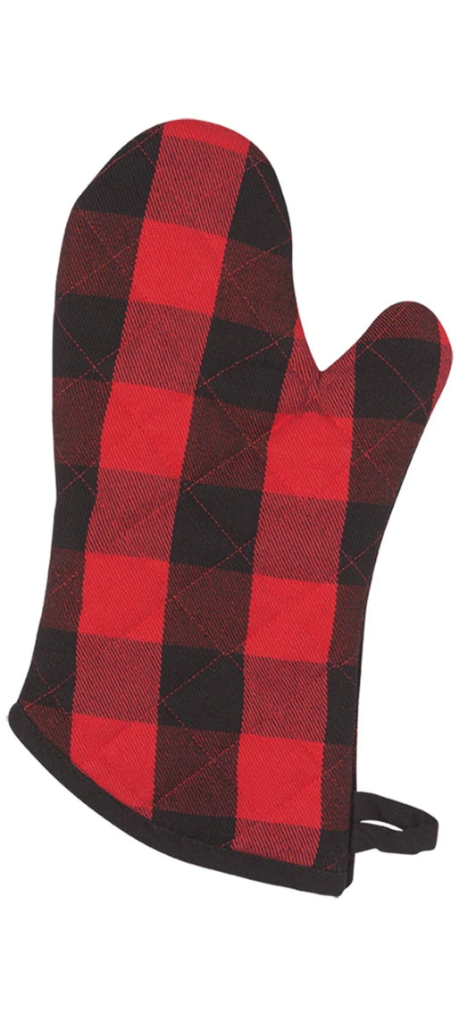 SUPERIOR POT MITT BUFFALO CHECK