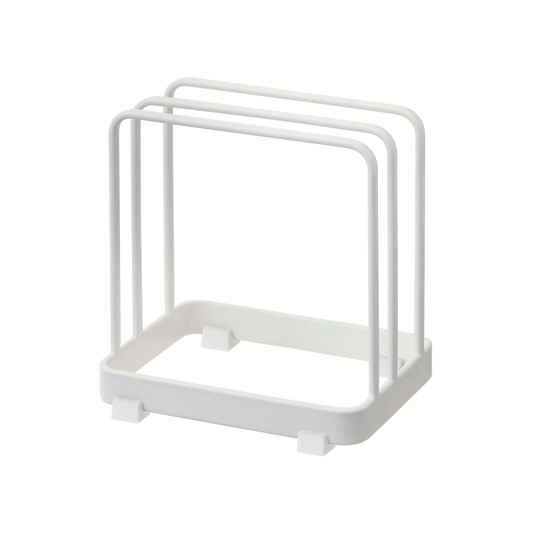 CUTTING BOARD STAND WHITE