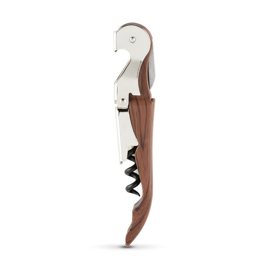 DOUBLE-HINGED CORKSCREW WOOD