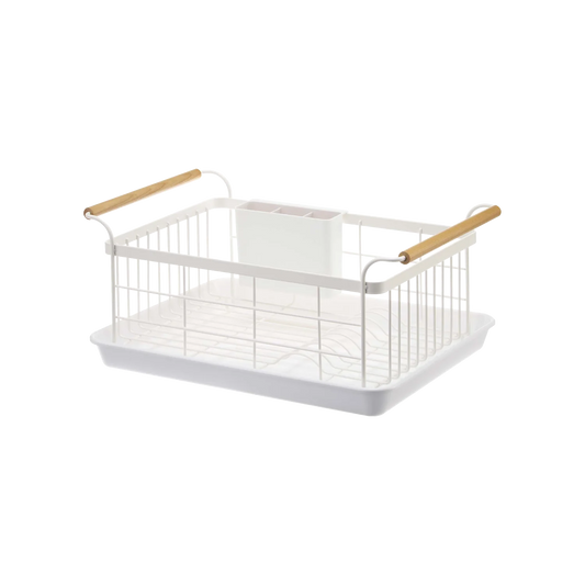 DISH DRAINER RACK WHT