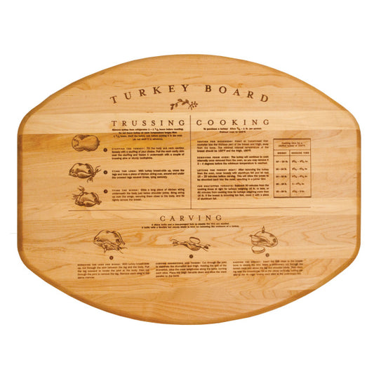 BRANDED TURKEY BOARD W/ WEDGE AND GROOVE