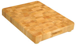 END GRAIN BLOCK W/FEET 17x13x2