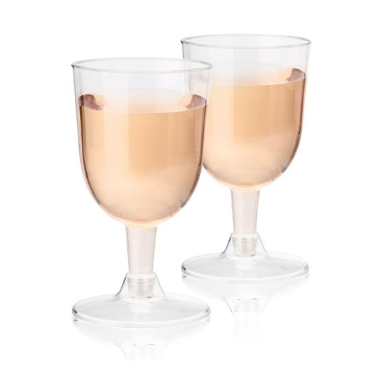 PLASTIC WINE GLASSES 20PK