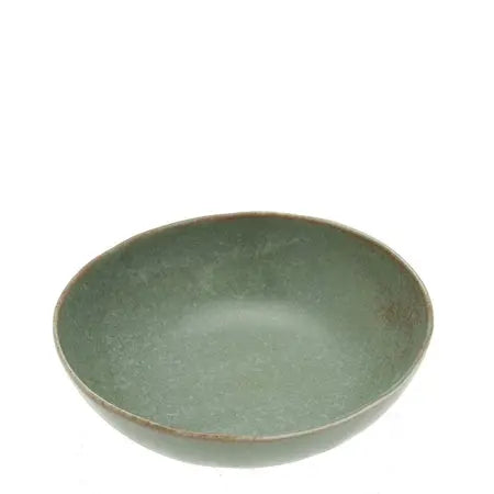 ASIAN BOWL TERRA GREEN SHELL 6.75"