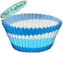 BAKING CUPS JUMBO BLUE SWIRL