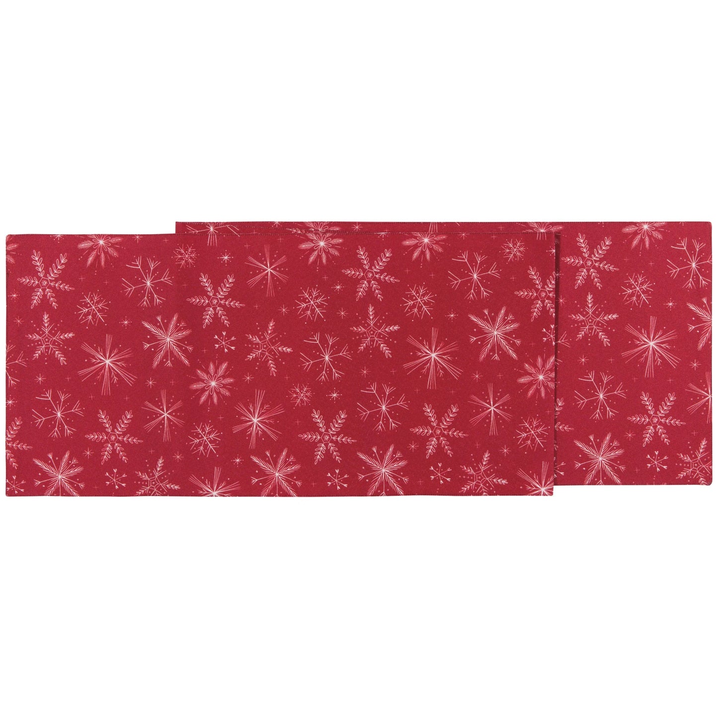 TABLE RUNNER SNOWFLAKES 72X13